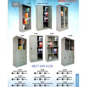 Lemari Arsip Besi Brother B-202#B-203#B-204#B-204G#B-205#B-207#B-303#B-304#B-308