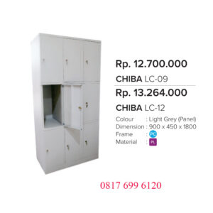 Loker Besi Chitose CHIBA LC-09#CHIBA LC-12