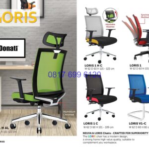 Kursi Kantor Donati Loris 1 HC | Loris 1 | Loris 1 C | Loris V1-C | Loris1HAL