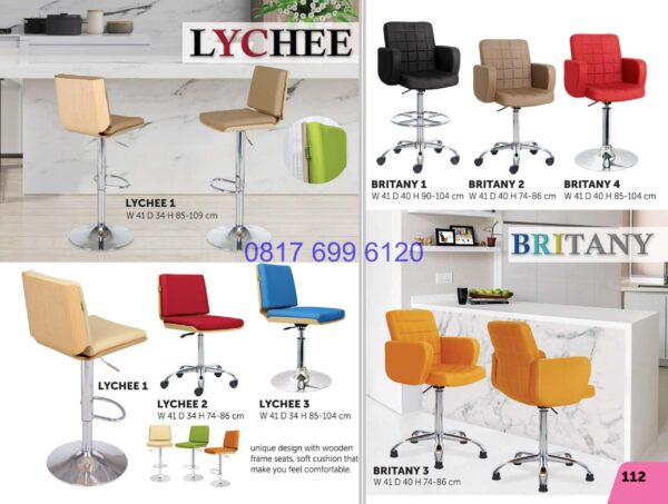 Kursi Kantor Donati Lychee1 | Lychee2 | Lychee3 | Britany2 | Britany4 | Britany3 | Huxley1 | Huxley3 | Huxley4 | DO 71GR | DO 71 GC | DO 71 G