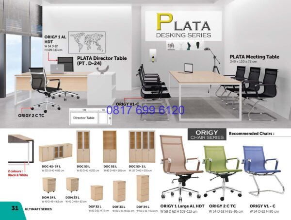 Kursi Kantor Donati Origy 1AL HDT | Origy V1-C | Origy 1 Large AL HDT | DOC 53L | DOC 52L | DOC 53 2L | Dom 24L | Dom 23L | Dof 32L | Dof 33L | Dof 34L