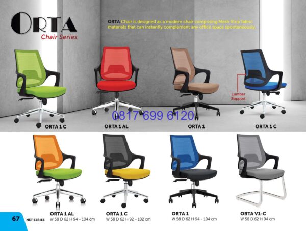 Kursi Kantor Donati Orta 1C | Orta 1 AL | Orta 1 | Orta 1C