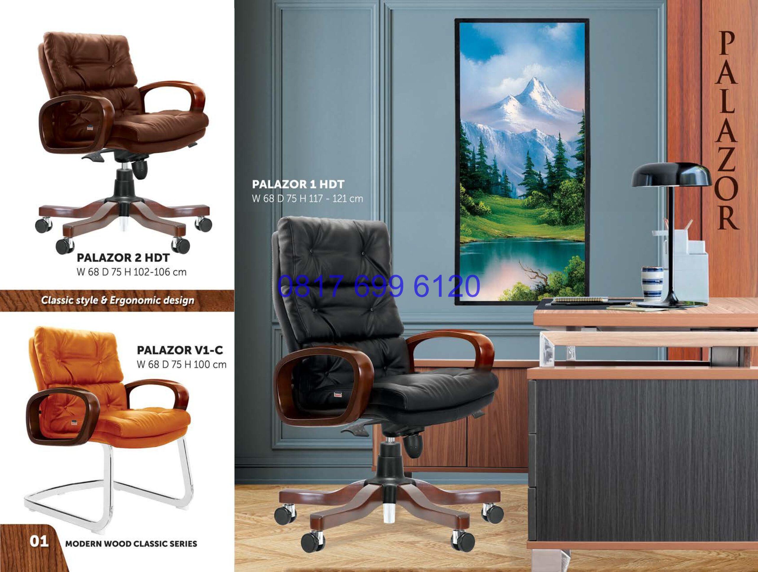 Kursi Kantor Donati Palazor 2 HDT | Palazor VIC | Palazor 1 HDT