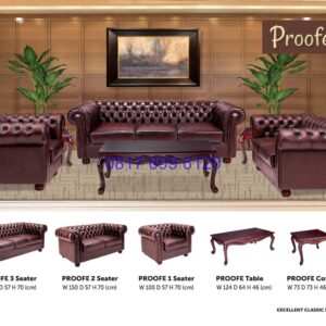 Kursi Kantor Donati Proofe 3 seater | Profee 2 seater | Profee 1 seater | ProfeeTable | Profee Coffe Table