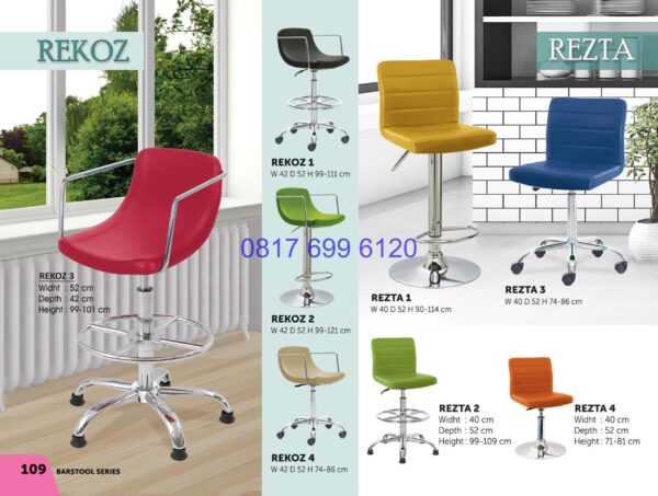 Kursi Kantor Donati REKOZ 3 | REKOZ 1 | REKOZ 2 | REKOZ 4 | REZTA 2 | REZTA 4