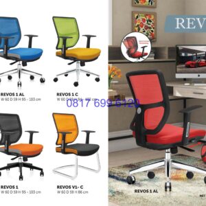Kursi Kantor Donati Revos1AL | Revos1C | Revos1 | RevosV1C