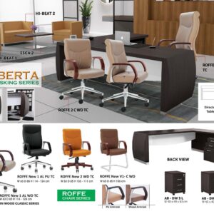 Kursi Kantor Donati Roffe New 1 AL WDTC | Roffe New 1 AL P UTC | Roffe New 2 WD TC | Roffe New V1 CWD