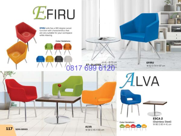 Kursi Kantor Donati Alva | Esca2