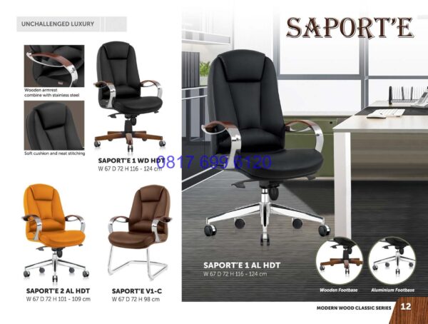 Kursi Kantor Donati SaportE 1 AL HDT | SaportE 2 AL HDT | SaportE V1-C