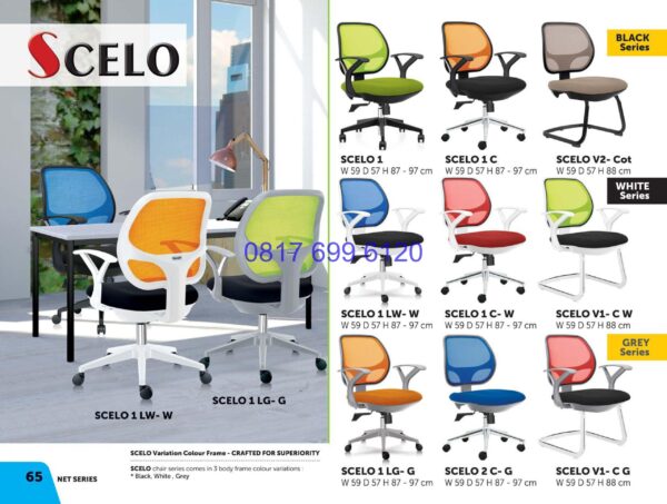 Kursi Kantor Donati Scelo 1L WW | Scelo 1L GG | Scelo 1 | Scelo 1C | Scelo 1L WW | Scelo 1 CW | Scelo V1 CW | Scelo 1L GG | Scelo V1 CG