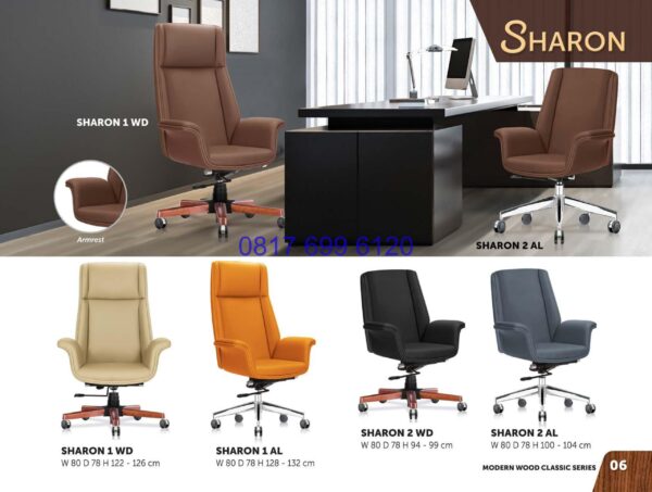 Kursi Kantor Donati Sharon 2 AL | Sharon 1 WD | Sharon 1 AL | Sharon 2 WD | Sharon 2 AL