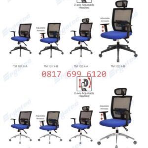 Kursi Kantor Ergotec TM 101 X A#TM 101 X B#TM 102 X A#TM 102 X B#TM 101 Y1 A#TM 102 Y1 A#TM 102 Y1 B#TM 101 Y1 B#