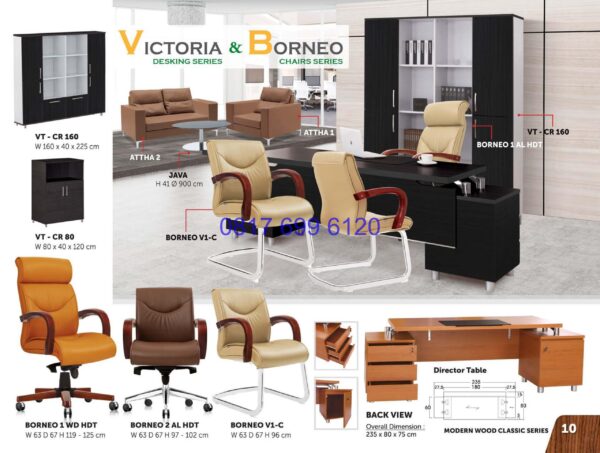 Kursi Kantor Donati VTCR 160 | Borneo V1-C | VTCR 160 | Borneo V1-C