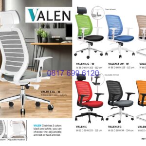 Kursi Kantor Donati Valen 1 CW | Valen 2 LWW | Valen V1 CW | Valen 1 | Valen 2C | Valen V1-C