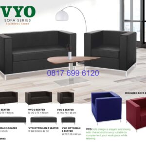 Kursi Kantor Donati Vyo 3 Seater | Vyo 2 Seater | Vyo 1 Seater | Vyo Ottoman 3 Seater | Vyo Ottoman 2 Seater | Vyo Ottoman 1 Seater