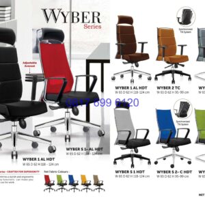 Kursi Kantor Donati Wyber 1AL HDT | Wyber 2 TC | Wyber S 1 AL HDT | Wyber S1 HDT | Wyber S2 CH DT | Wyber S V1-C