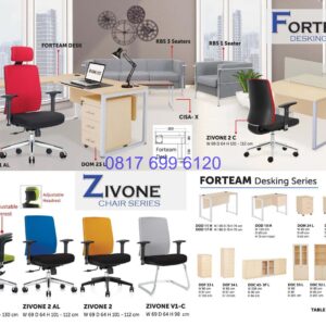 Kursi Kantor Donati Zivone 1 AL | Zivone 2 AL | Zivone 2 | Zivone V1-C