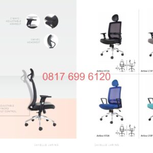 Kursi Kantor / Sekretaris / Manager / Direktur Savello Artline HT1A#Artline LT1P#Artline GT1#Artline VT1A#Artline HTOA#Artline LTOP#Artline G#Artline VTO