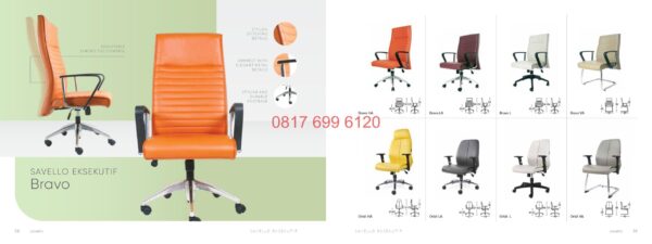 Kursi Kantor / Sekretaris / Manager / Direktur Savello Bravo HA#Bravo LA#Bravo VA#Bravo L#Orbit HA#Orbit LA#Orbit L#Orbit V