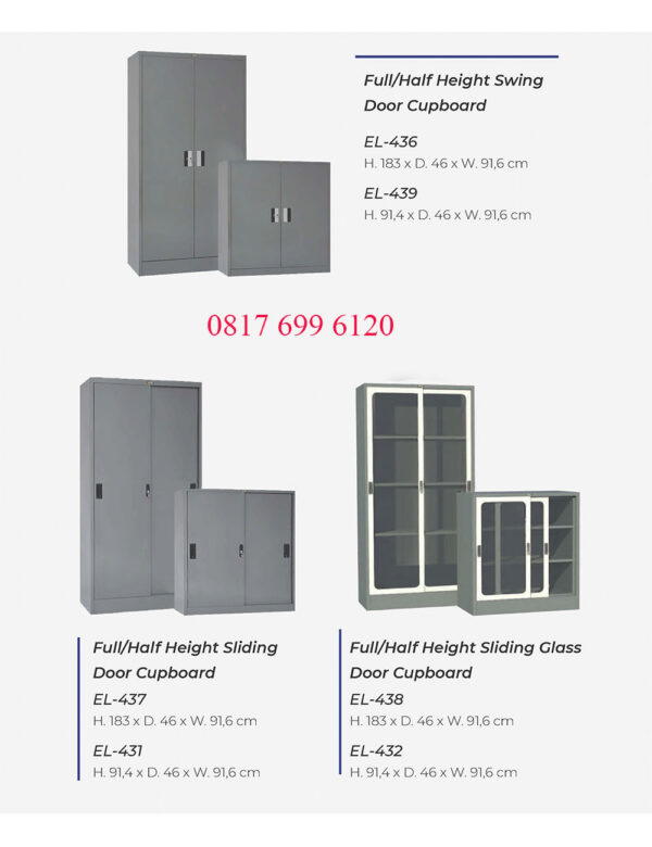 Lemari Arsip Besi Elite EL-431#EL-432#EL-436#EL-437#EL-438#EL-439