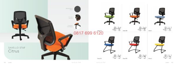 Kursi Kantor / Sekretaris / Manager / Direktur Savello Citrus GT1#Citrus GTO#Citrus G#Citrus VT1#Citrus VTO#Citrus V