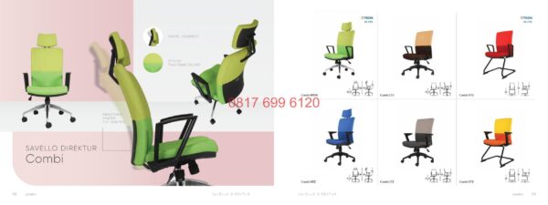 Kursi Kantor / Sekretaris / Manager / Direktur Savello Combi HTOA#Combi LTO#Combi VT0#Combi HTZ#Combi LTZ#Combi VTZ