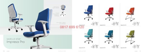 Kursi Kantor / Sekretaris / Manager / Direktur Savello Impresa Pro HT1#Impresa Pro LT1#Impresa Pro VT1#Impresa Pro#Impresa Pro HTO#Impresa Pro LTO#Impresa Pro VTO