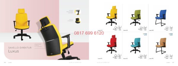 Kursi Kantor / Sekretaris / Manager / Direktur Savello Luxus HTZ#Luxus LTZ#Luxus VTZ#Luxus HT1#Luxus LT1#Luxus VT1