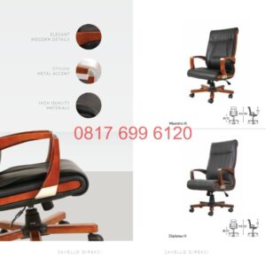 Kursi Kantor / Sekretaris / Manager / Direktur Savello Maestro H#Maestro L#Maestro VA#Diploma H#Diploma L#Diploma VA