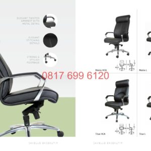 Kursi Kantor / Sekretaris / Manager / Direktur Savello Matrix L#Reputo L#Reputo HCA#Matrix HCA#Titan HCA#Titan L#Plano L#Plano HCA