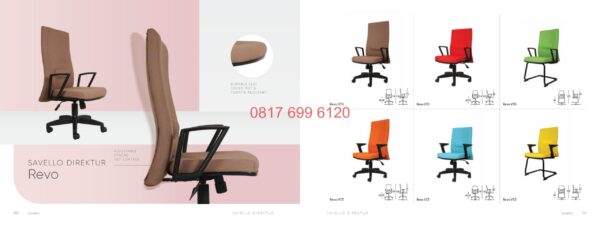 Kursi Kantor / Sekretaris / Manager / Direktur Savello Revo HTO#Revo LTO#Revo VT0#Revo LTZ#Revo HTZ#Revo VTZ
