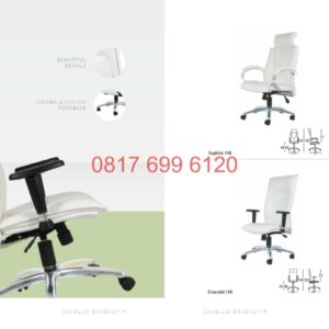 Kursi Kantor / Sekretaris / Manager / Direktur Savello Saphire HA#Saphire LA#Saphire VA#Emerald HA#Emerald LA#Emerald VA