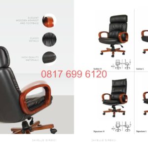 Kursi Kantor / Sekretaris / Manager / Direktur Savello Soliter H#Soliter L#Soliter LA#Soliter V#Signature H#Signature L#Signature LA#Signature V