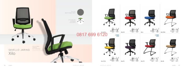 Kursi Kantor / Sekretaris / Manager / Direktur Savello Xilo HTOA#Xilo LT0#Xilo L#Xilo VTOA#Xilo HT1A#Xilo LT#Xilo VT1#Xilo VA