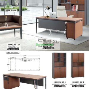 Donati Ultimate Furniture  Ferrand CT-Ferrand Fix L-Bern 1 AL-Hessen BC 1-Hessen BC 2